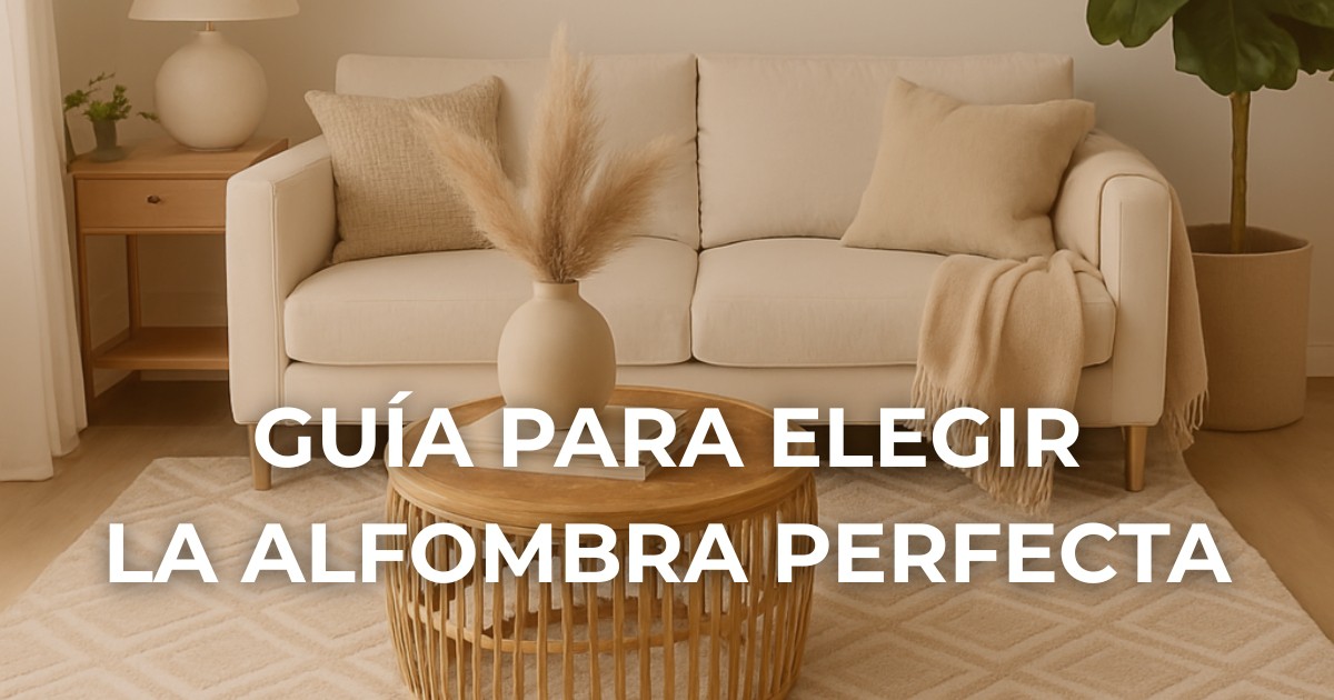 La guía definitiva para elegir la alfombra perfecta para tu hogar