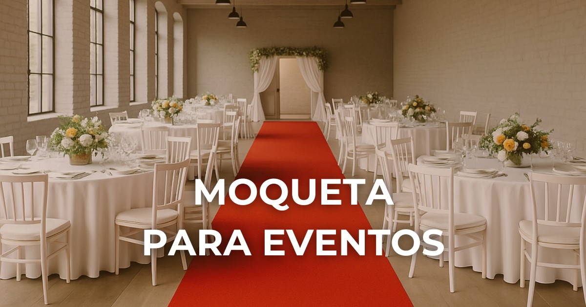 Moqueta para eventos: La guía para transformar cualquier espacio